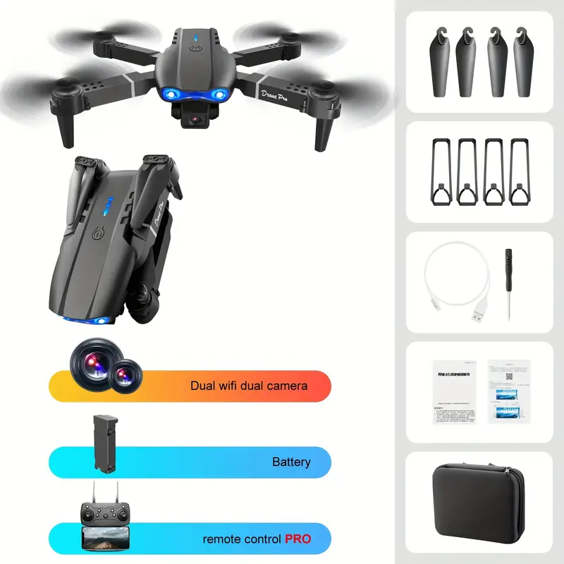 Beginner-Friendly HD Camera Drone with GPS & Remote Control