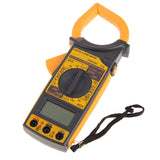 Digital Clamp Meter AC/DC Voltage Resistance Frequency DM6266 - Batteries Incl. - Front View