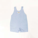 Capri Blue Cotton Dungaree Overalls for Babies & Toddlers - 3-6 Months - Extra Image