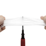 100pcs Vinyl Clear Powder Free Disposable Gloves - Medium (1 Box) - Side View