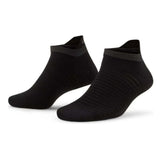 Nike Spark Cushioned No Show Socks - Black - Mens Size US 6-7.5 - Front View