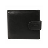 DENTS WALLET Genuine Italian LEATHER Mens Credit Card Holder Bifold GIFT BOX - - Top-Down View