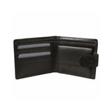 DENTS WALLET Genuine Italian LEATHER Mens Credit Card Holder Bifold GIFT BOX - - 45-Degree Angle