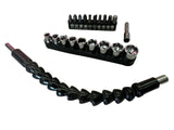 Flexible Drill Extension Right Angle Bit Attachment Holder Shaft Screwdriver - Front View