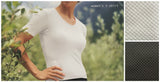 ExOfficio Womens Give-N-Go Tee T-Shirt Top Travel Quick Dry E5A2 - White - S - Side View