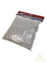 480g FAKE SNOW Christmas White Xmas Frozen Party Confetti Snowflakes BULK - Top-Down View