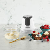 Sunbeam Mini Glass MultiChopper Food Processor - White - Side View