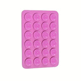 3M Silicone Phone Case Mount Pad Suction Cup Hands Free Holder Adhesive - Pink - Front View
