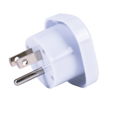 Outbound Australia/NZ to USA/Canada & More Travel Adapter 10A Type B - Earthed - Side View