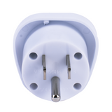 Outbound Australia/NZ to USA/Canada & More Travel Adapter 10A Type B - Earthed - Top-Down View