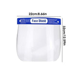 12x Safety Full Face Shield Clear Glasses Anti-Fog Eye Protector Shop Dental - Extra Image