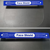 24x Safety Full Face Shield Clear Glasses Anti-Fog Eye Protector Shop Dental - Side View