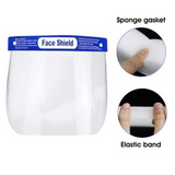 24x Safety Full Face Shield Clear Glasses Anti-Fog Eye Protector Shop Dental - Close-Up Angle