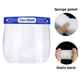 3x Safety Full Face Shield Clear Glasses Anti-Fog Eye Protector Shop Dental - Low Angle