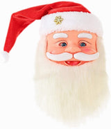 Singing Moving Eyes And Beard Shaking Hat Music Santa Claus Xmas Christmas Decor - Front View