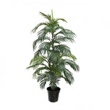 150cm Potted Faux Areca Palm Tree Artificial Plant Greenery - Front View