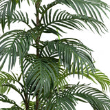 150cm Potted Faux Areca Palm Tree Artificial Plant Greenery - Side View