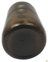 600ml Brown Glass Bottle Plinking Shooting Target Practice without Lid/Cap - Top-Down View