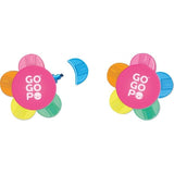 GoGoPo 5 Colour Flower Multi Highlighter Pen - Top-Down View
