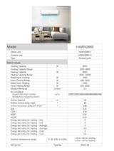 Hisense 8.0 KW V Series Reverse Cycle Air Conditioner Inverter AC (Indoor & Outdoor Unit) - Extra Image