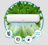 Hisense 8.0 KW V Series Reverse Cycle Air Conditioner Inverter AC (Indoor & Outdoor Unit) - Extra Image