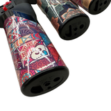 1x Jet Gas Lighter Torch Gun Gas w/ Refillable Butane & Safety Lock - Assorted Colours - Side View