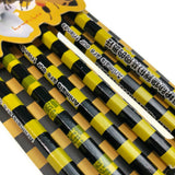 12pcs ZOO Animal Pencil Set Jungle Kids Party Favours - Honeybee - Side View
