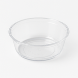 288x Premium Plastic Round Dessert Cups BPA Free Extra Strong Bulk - Clear - Side View