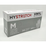 1000x Clear Disposable Vinyl Gloves Powder Free Latex Free Bulk - 1 Box - M