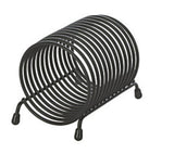 Triple Metal Letter Organizer Rack - Heavy Duty 12-Slot Mail Holder - Front View