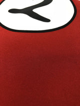 Adult Cat In The Hat Thing 2 Long Sleeve Red Top Costume Book Week - L - Top-Down View