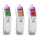 VeraTemp Non-Contact Baby Thermometer Infrared LCD IR - Top-Down View