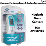 VeraTemp Non-Contact Baby Thermometer Infrared LCD IR - 45-Degree Angle