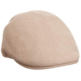 KANGOL Seamless Wool 507 Cap K0875FA Warm Winter Ivy Hat - Sand - XL - Front View