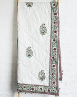 Kolka Kolka Kaner Quilt 100% Cotton - Queen Size - Side View