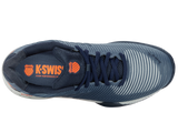 KSwiss Hyper Express 2 Clay Mens Shoes in Wind/Blue - US 9.5 - 45-Degree Angle