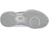 K-Swiss Womens Bigshot 4 AC Tennis Shoes - White/Silver - US 8.5 - Rear View
