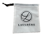 Authentic Laulhere Beret Carry / Storage Bag with Drawstring - Front View
