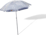 Outdoor Garden Beach Umbrella 1.8m Sun Shade w/Carry Bag Tilt Pool Sun Protection AU - Front View