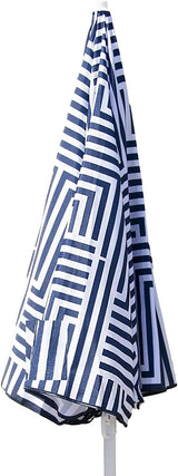 Outdoor Garden Beach Umbrella 1.8m Sun Shade w/Carry Bag Tilt Pool Sun Protection AU - Side View