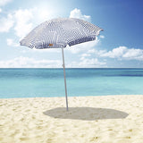 Outdoor Garden Beach Umbrella 1.8m Sun Shade w/Carry Bag Tilt Pool Sun Protection AU - Low Angle