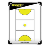 Magnetic Netball Coaching Board - 60cm x 45cm by SUMMIT - Front View