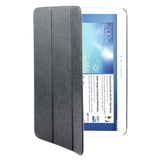 mbeat Samsung Galaxy Tab 3 10 inch Ultra Slim Triple Fold Case Cover - Black - Front View