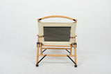 4 Chairs & 1 Table Set Bamboo Camping Folding Portable Outdoor Picnic Travel BBQ - Extra Image