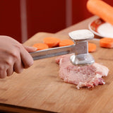 25cm Hammer Meat Tenderiser Chicken Steak Mallet Beef Handle - Rear View
