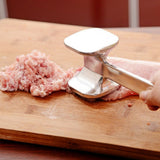 25cm Hammer Meat Tenderiser Chicken Steak Mallet Beef Handle - Close-Up Angle