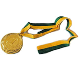 1st Gold Medal Winner + Air Horn Party Set School Sports Day Olympics Ribbon - Rear View