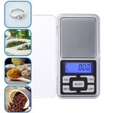 200g 0.01 DIGITAL POCKET SCALES JEWELLERY ELECTRONIC Milligram Micro Mg Weigh - Rear View