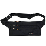 Travel Money Belt Passport Wallet Pouch Card Waist Credit Card Holder Bum Bag - Front View