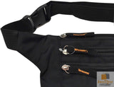 Travel Money Belt Passport Wallet Pouch Card Waist Credit Card Holder Bum Bag - Side View